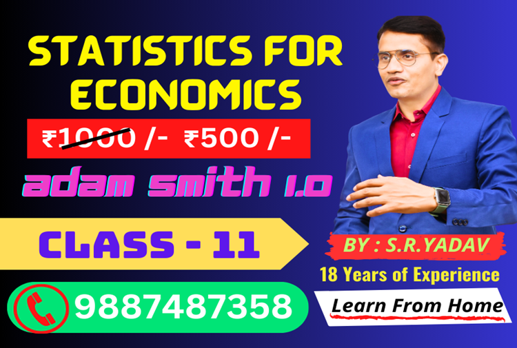 Statistics for Economics class xi notes 